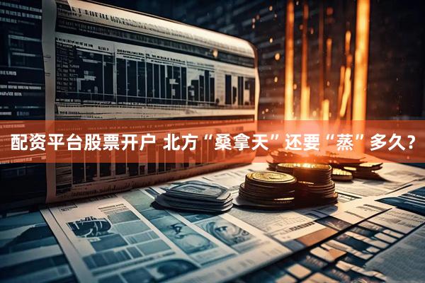 配资平台股票开户 北方“桑拿天”还要“蒸”多久？